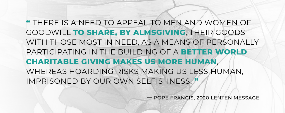 What Is Almsgiving? | Mission Impact